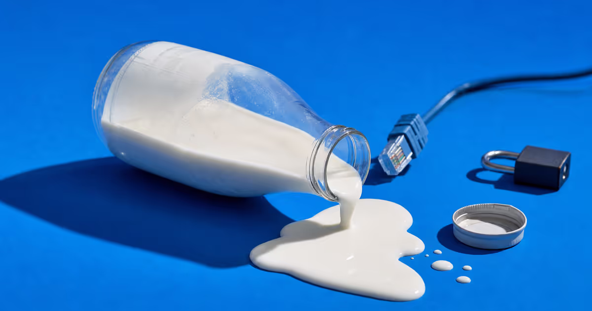 ☕️ Ransomware halts US milk production