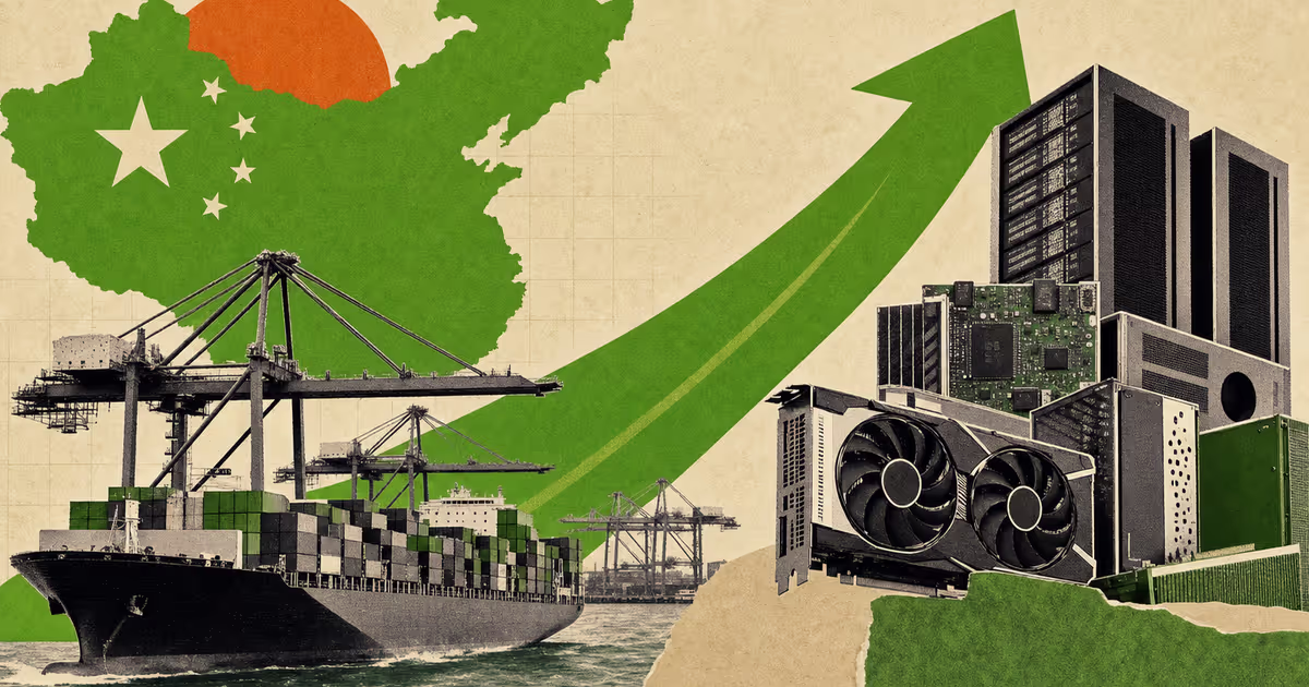 China's exports surge as AI demand fuels growth